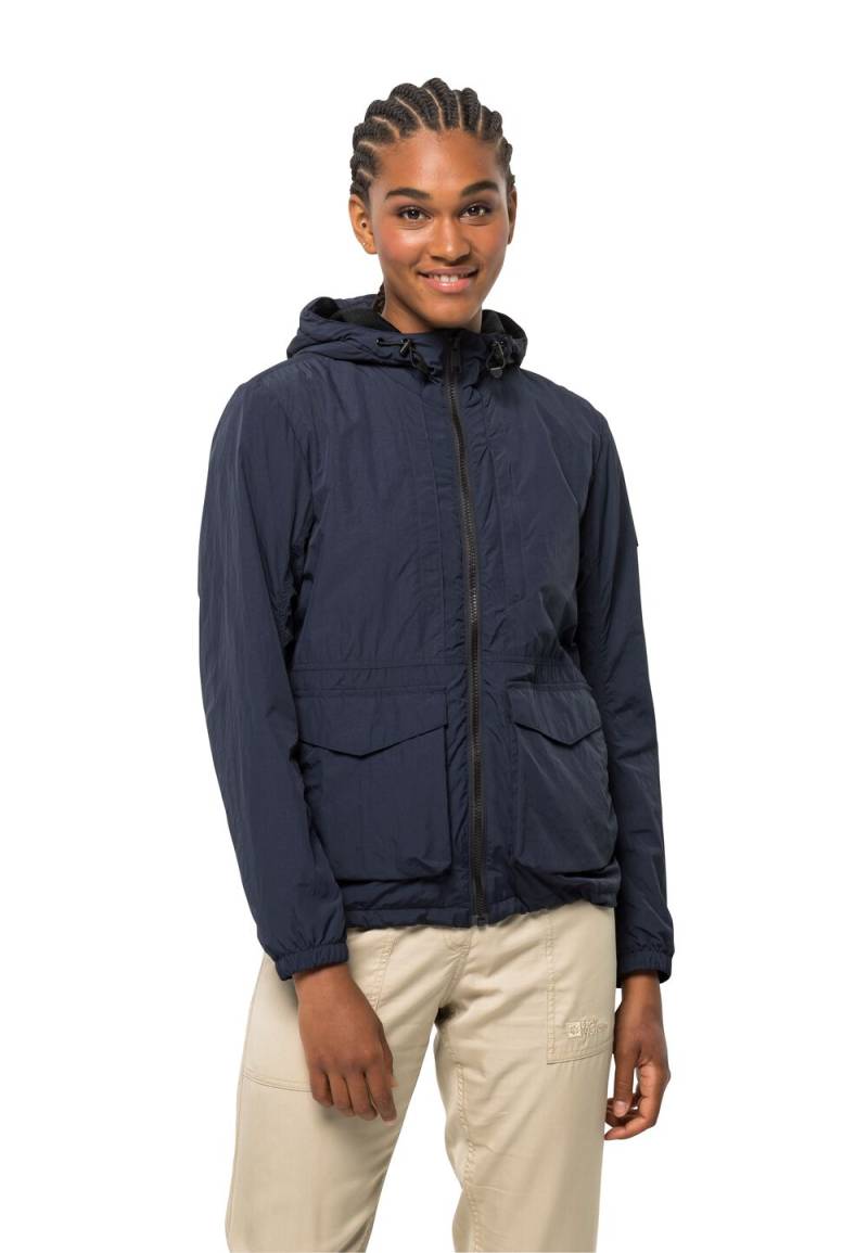 Jack Wolfskin Übergangsjacke Damen Lightsome Wander Jacket Women S blau night blue von Jack Wolfskin