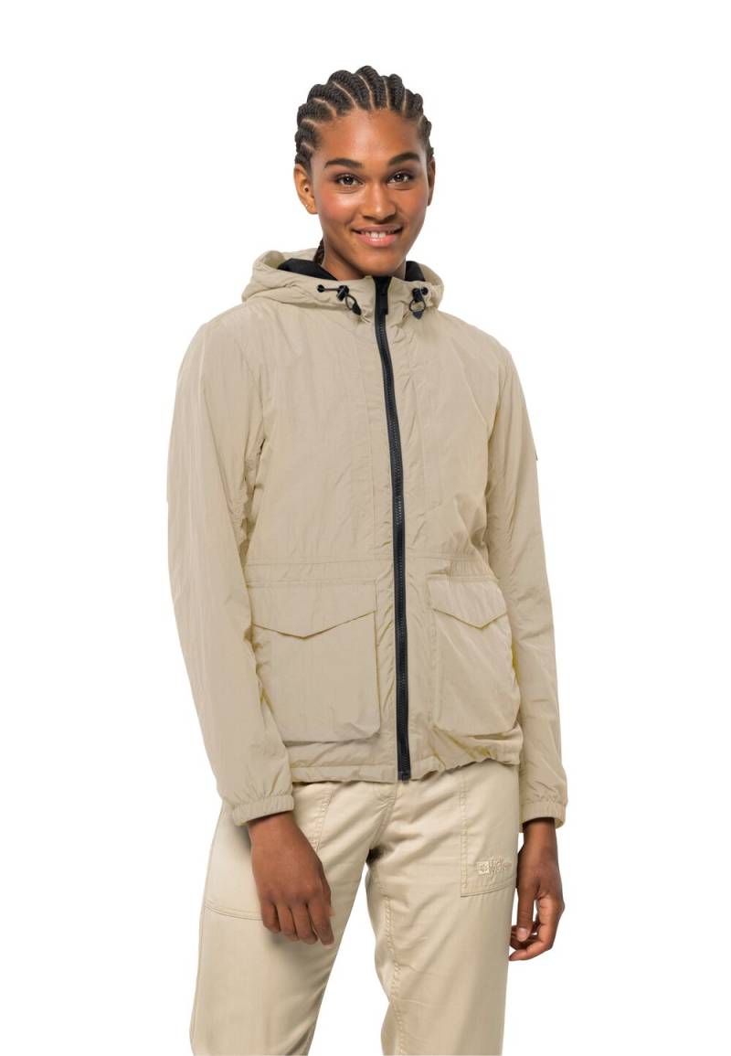 Jack Wolfskin Übergangsjacke Damen Lightsome Wander Jacket Women XXL white pepper white pepper von Jack Wolfskin