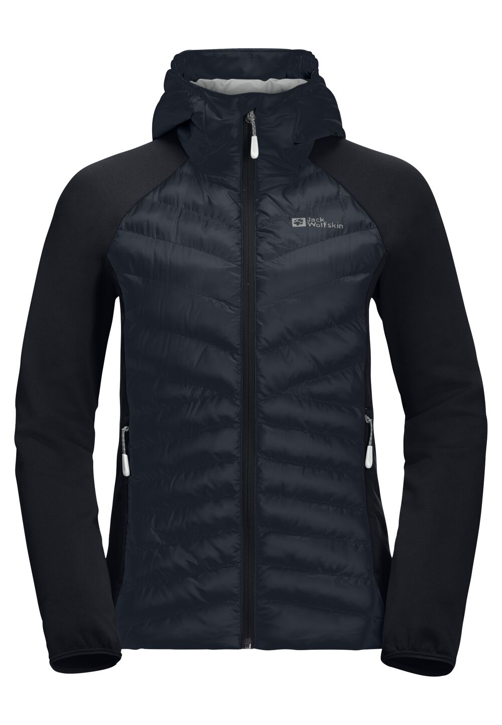 Jack Wolfskin Übergangsjacke Damen Routeburn Pro Hybrid Women L graphite / cool grey Graphite / Cool Grey von Jack Wolfskin