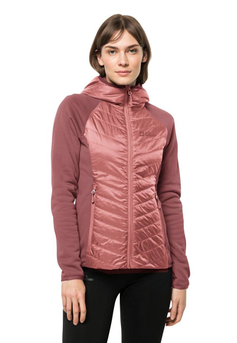 Jack Wolfskin Übergangsjacke Damen Routeburn Pro Hybrid Women M blush powder blush powder von Jack Wolfskin