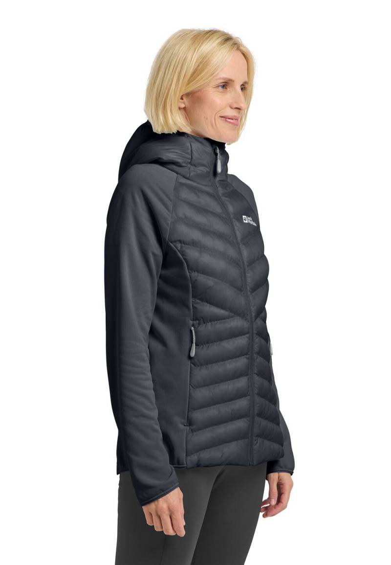 Jack Wolfskin Übergangsjacke Damen Routeburn Pro Hybrid Women M graphite / cool grey Graphite / Cool Grey von Jack Wolfskin