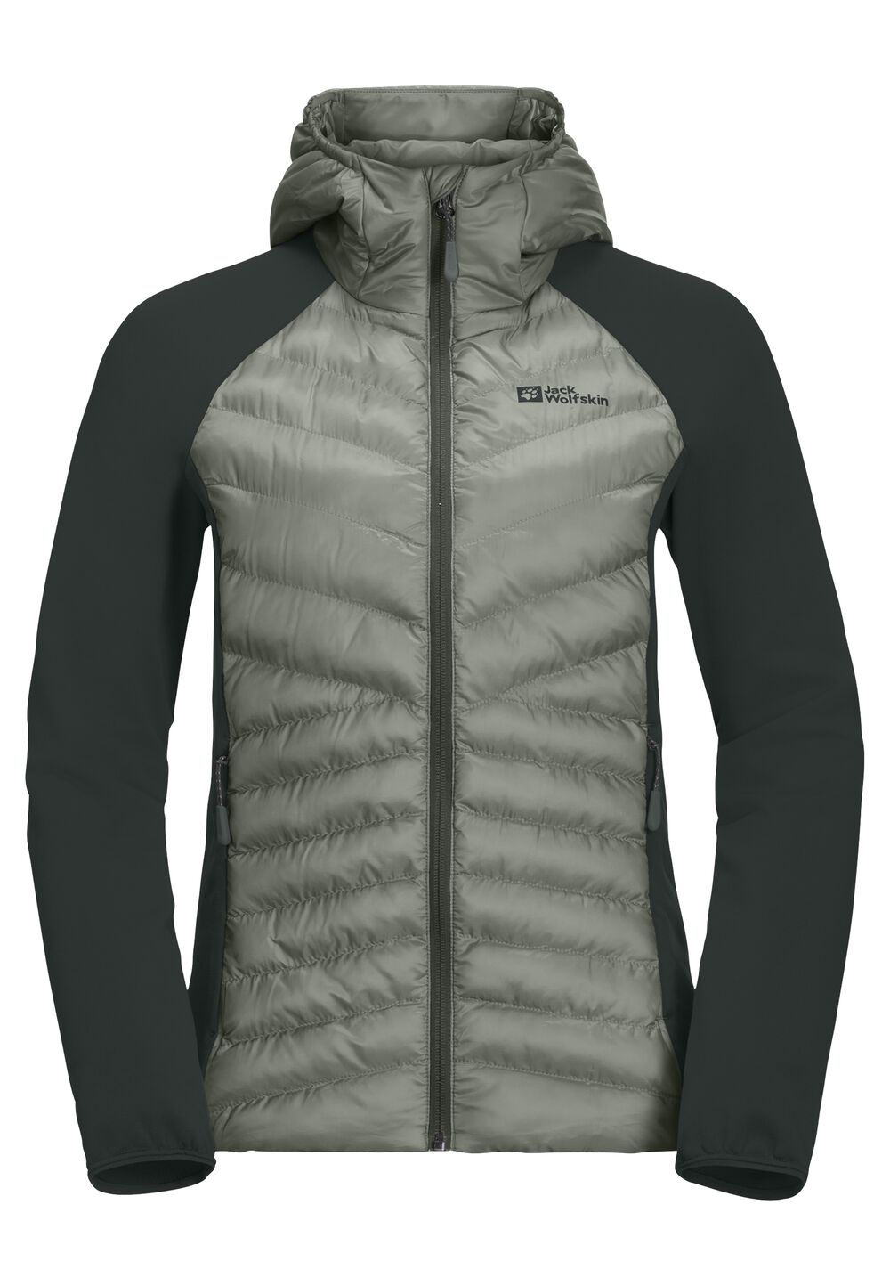 Jack Wolfskin Übergangsjacke Damen Routeburn Pro Hybrid Women M mint leaf mint leaf von Jack Wolfskin