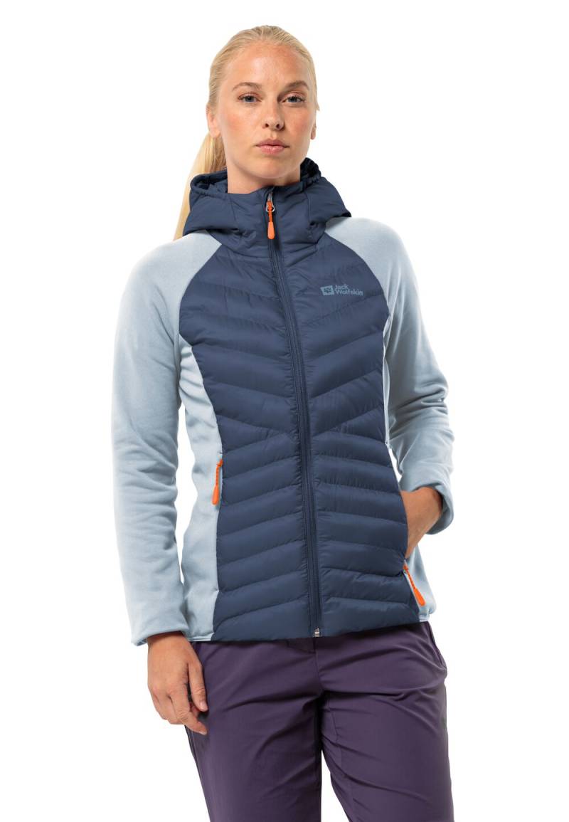 Jack Wolfskin Übergangsjacke Damen Routeburn Pro Hybrid Women XS evening sky Evening Sky von Jack Wolfskin