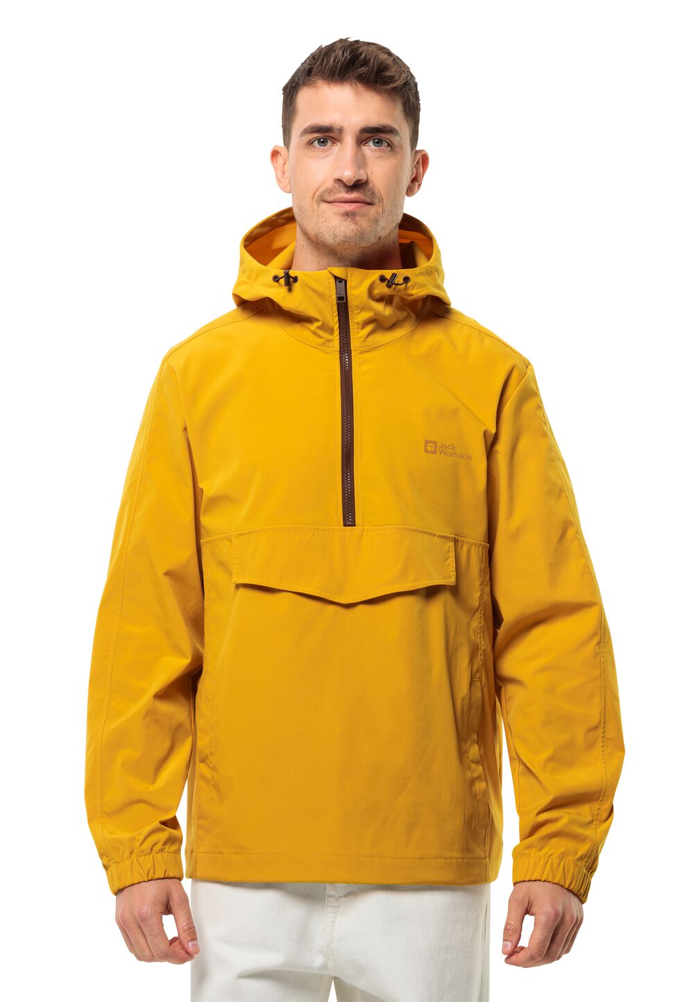 Jack Wolfskin Übergangsjacke Herren Desert Wind Overhead Men S curry Curry von Jack Wolfskin