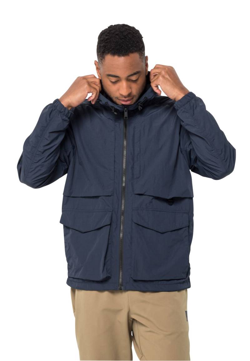 Jack Wolfskin Übergangsjacke Herren Lightsome Wander Jacket Men L blau night blue von Jack Wolfskin