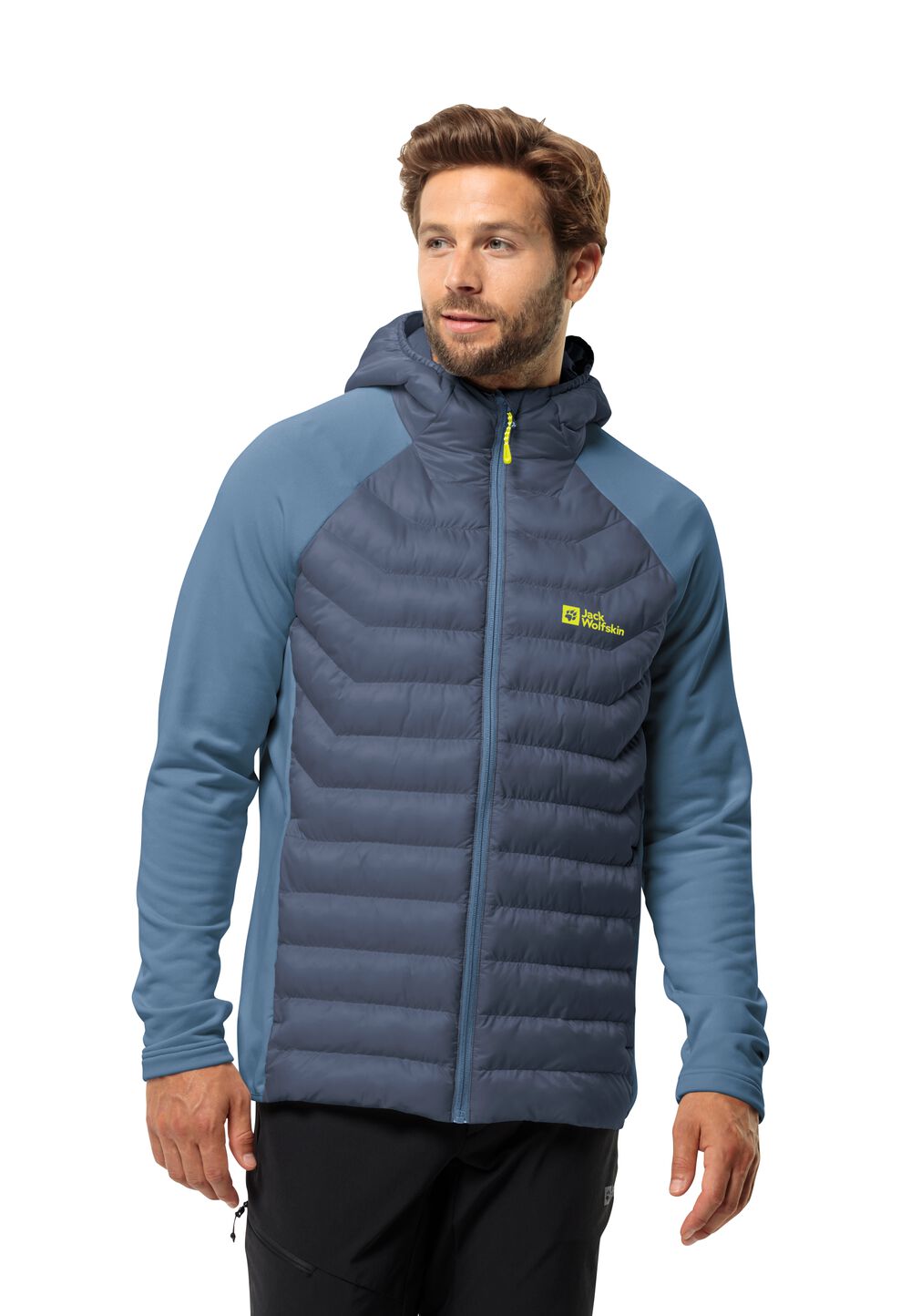 Jack Wolfskin Übergangsjacke Herren Routeburn Pro Hybrid Men 3XL evening sky evening sky von Jack Wolfskin