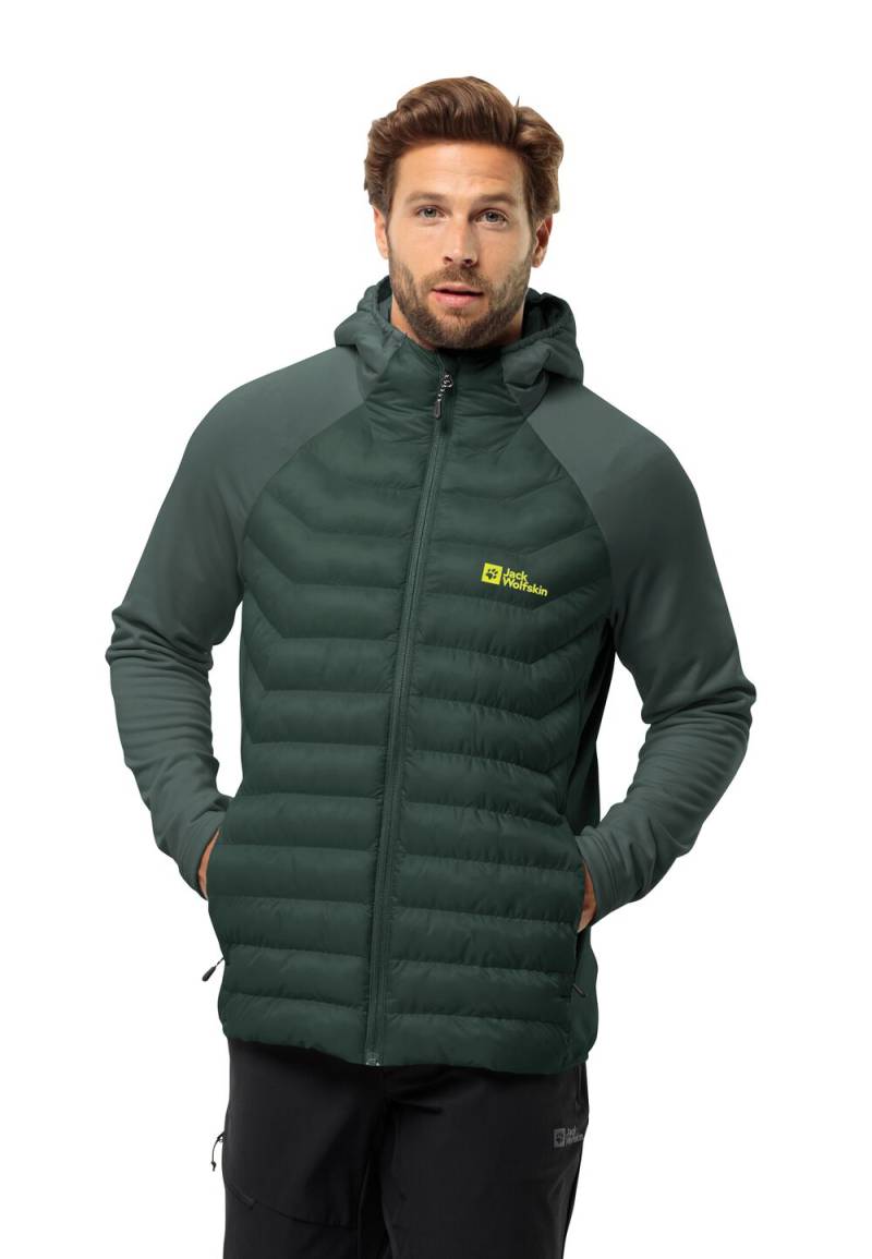 Jack Wolfskin Übergangsjacke Herren Routeburn Pro Hybrid Men L black olive black olive von Jack Wolfskin