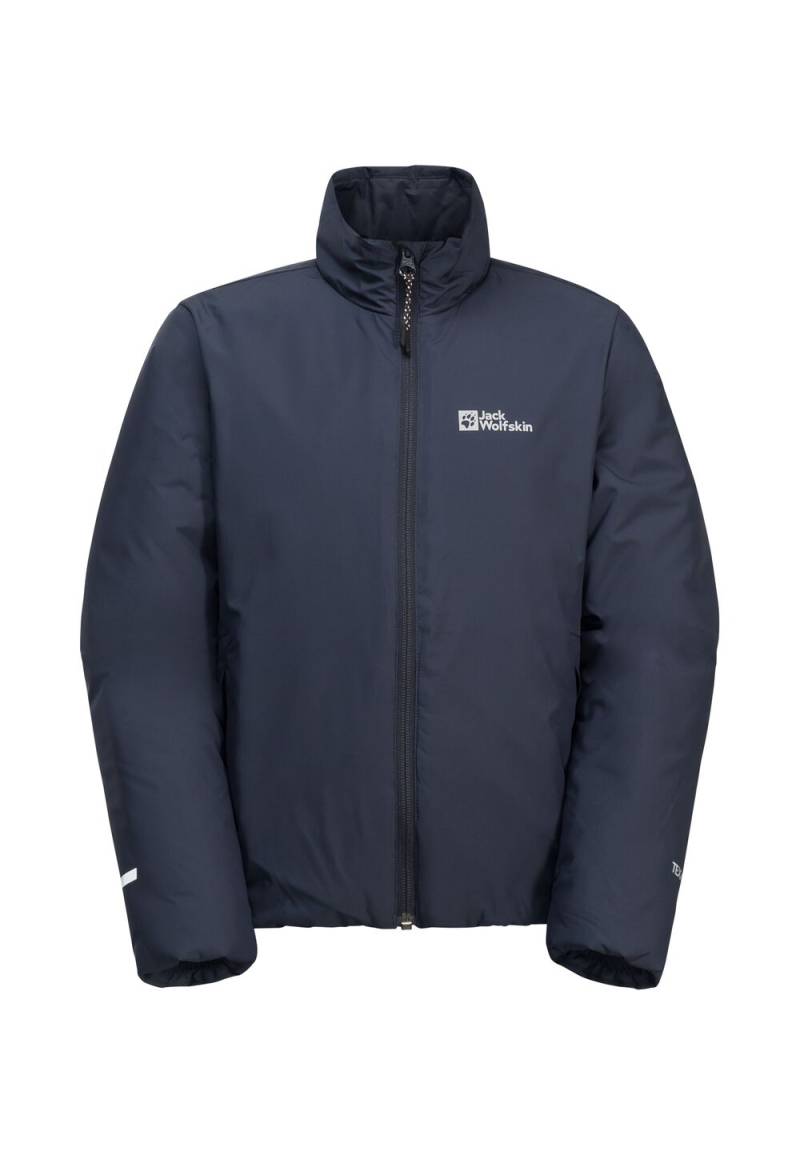 Jack Wolfskin Übergangsjacke Kinder Solyd Ins Jacket Kids 140 blau night blue von Jack Wolfskin