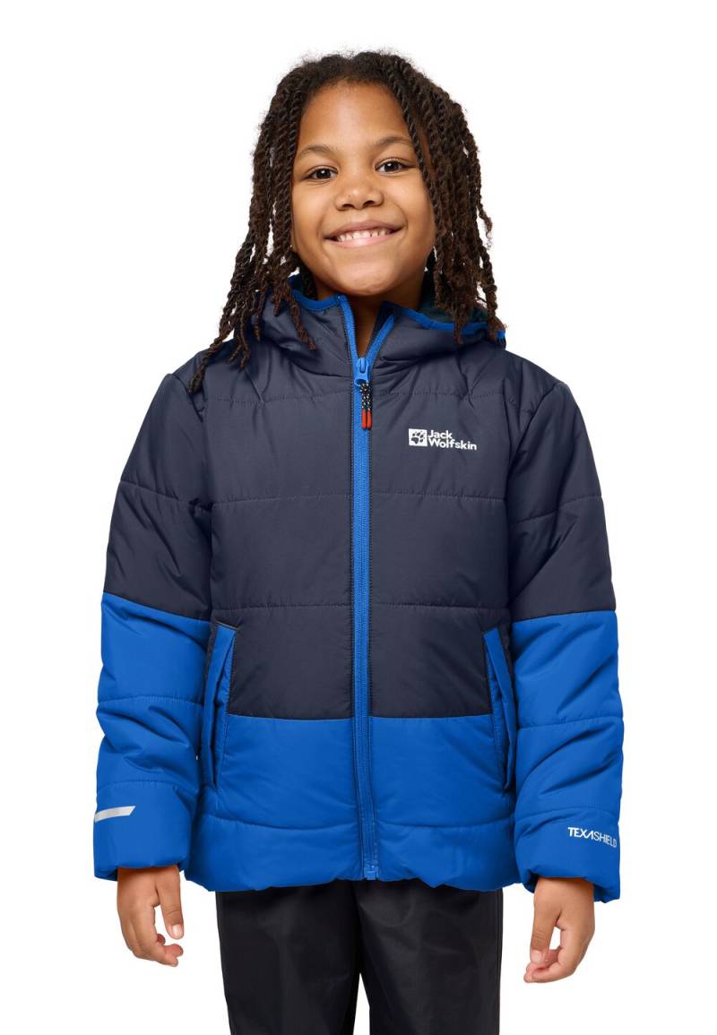 Jack Wolfskin Übergangsjacke Kinder TWO Hills Ins Jacket Kids 104 blau night blue von Jack Wolfskin