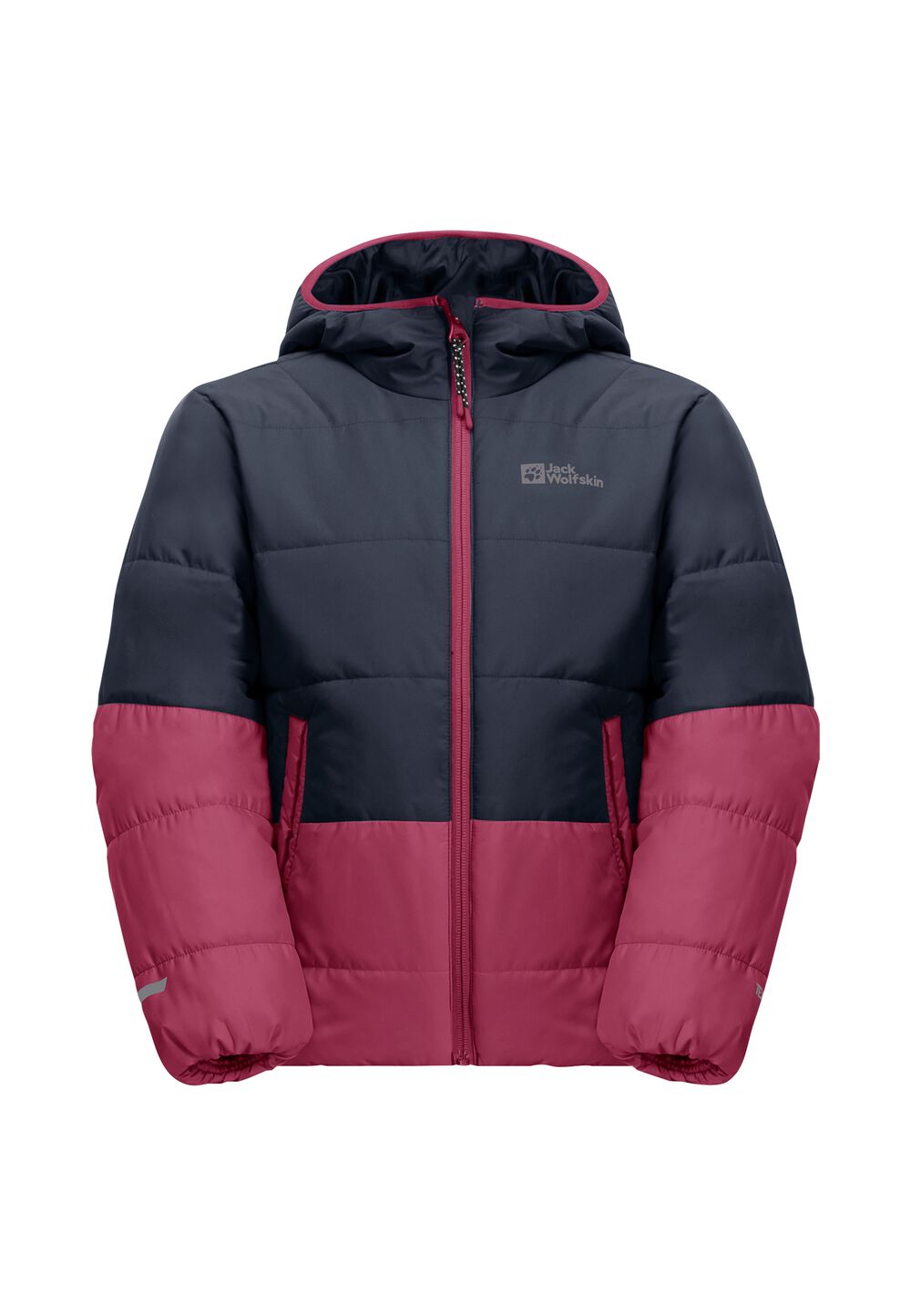 Jack Wolfskin Übergangsjacke Kinder TWO Hills Ins Jacket Kids 104 dark fuchsia dark fuchsia von Jack Wolfskin