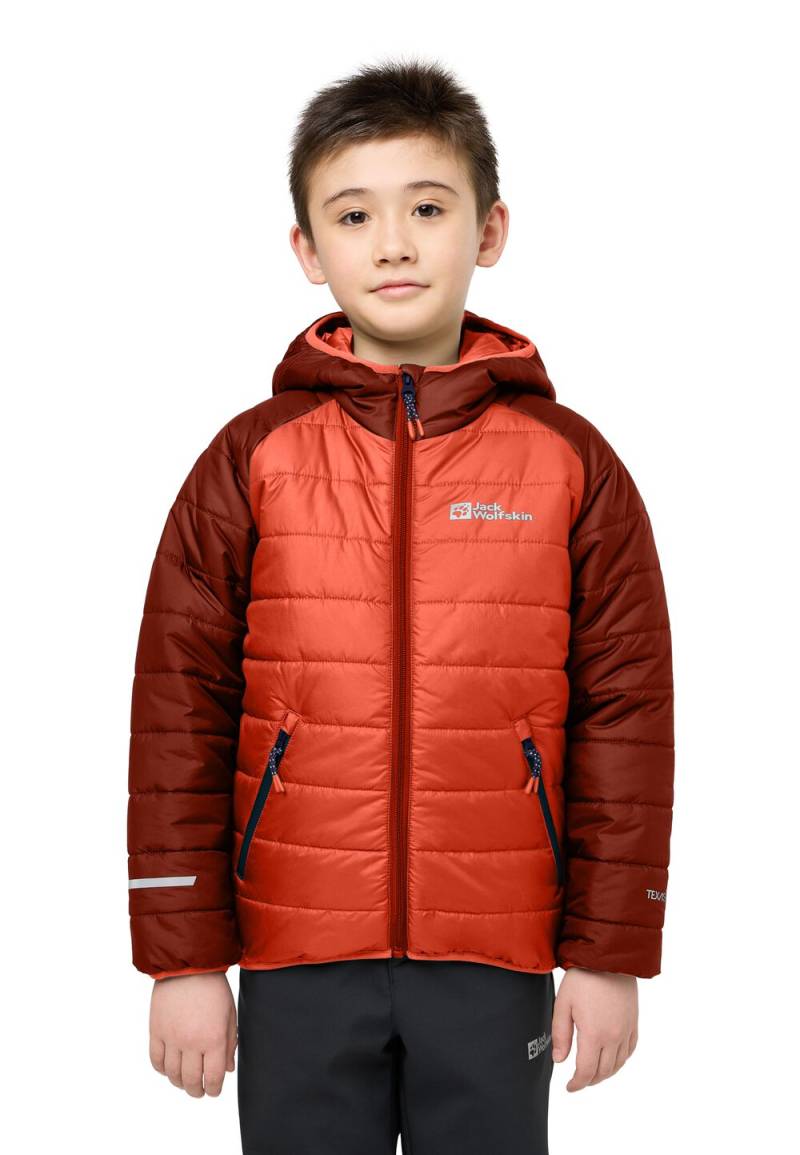 Jack Wolfskin Übergangsjacke Kinder Zenon Jacket Kids 116 coral orange coral orange von Jack Wolfskin