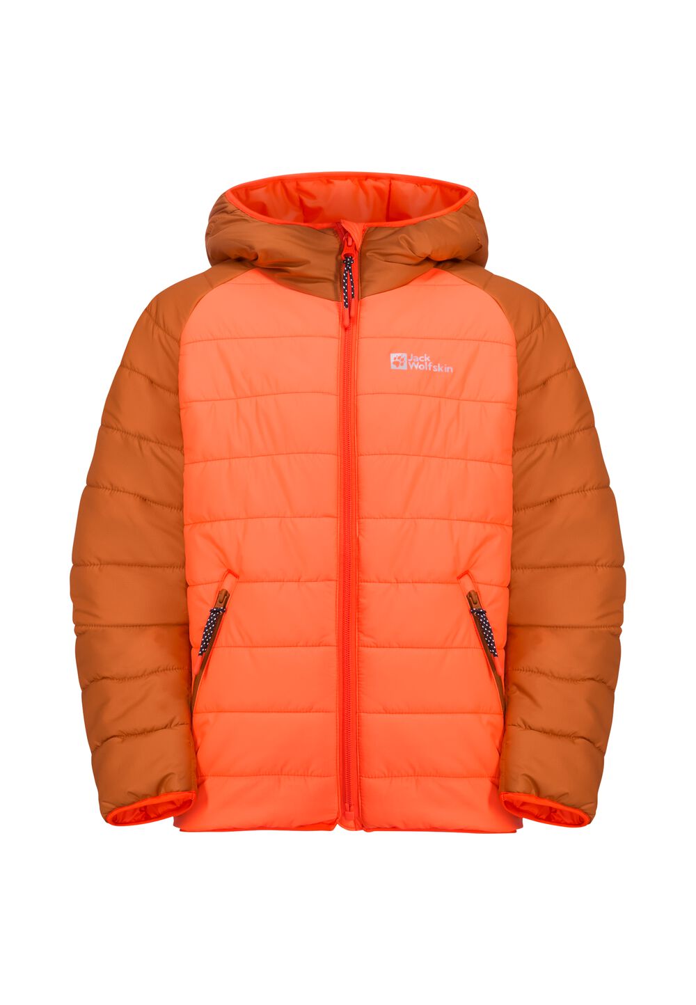 Jack Wolfskin Übergangsjacke Kinder Zenon Jacket Kids 116 fuzzy orange fuzzy orange von Jack Wolfskin