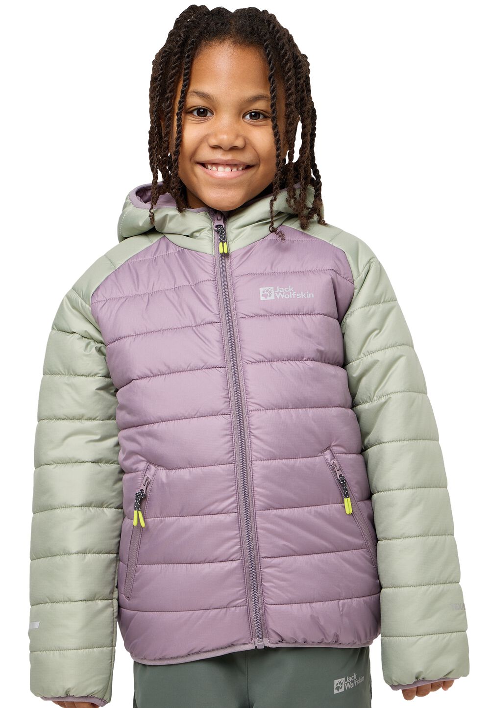 Jack Wolfskin Übergangsjacke Kinder Zenon Jacket Kids 116 wild blossom wild blossom von Jack Wolfskin