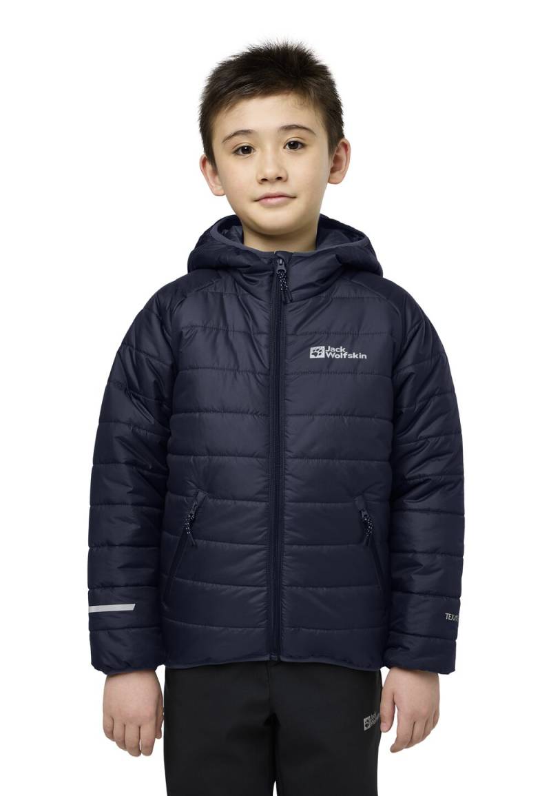 Jack Wolfskin Übergangsjacke Kinder Zenon Jacket Kids 128 blau night blue von Jack Wolfskin