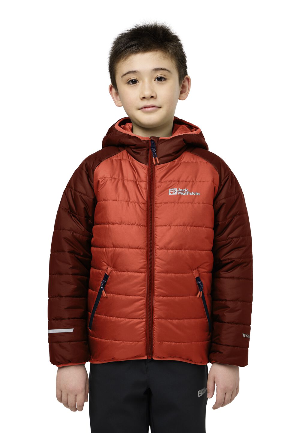 Jack Wolfskin Übergangsjacke Kinder Zenon Jacket Kids 164 coral orange coral orange von Jack Wolfskin