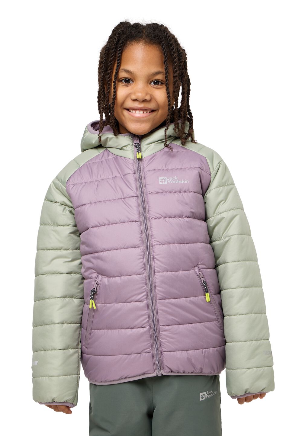 Jack Wolfskin Übergangsjacke Kinder Zenon Jacket Kids 176 wild blossom wild blossom von Jack Wolfskin