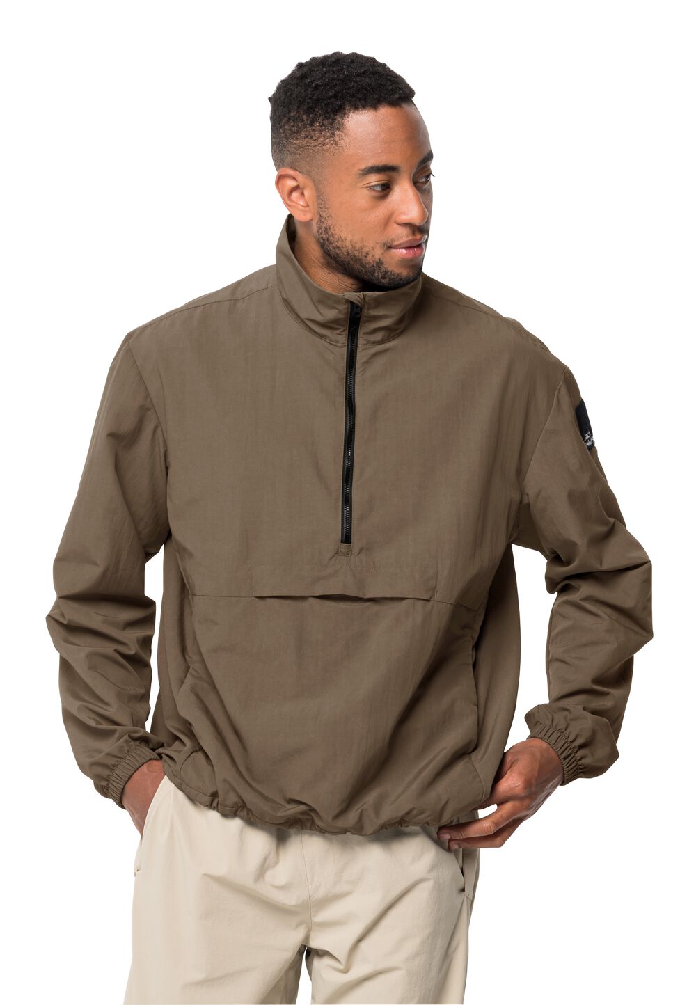 Jack Wolfskin Übergangsjacke Unisex Konstabler Overhead L braun chestnut 51 von Jack Wolfskin