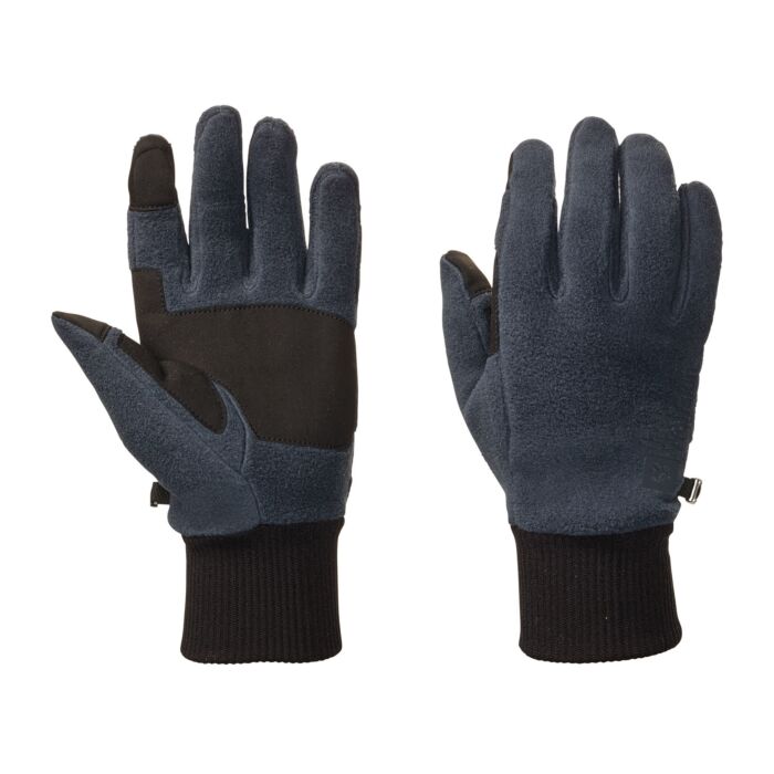 Jack Wolfskin Unisex Fleece Handschuhe Vertigo, blau, M von Jack Wolfskin