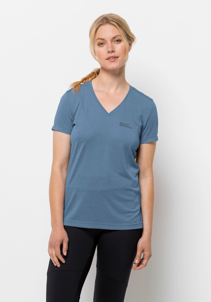 Jack Wolfskin V-Shirt »CROSSTRAIL T WOMEN« Jack Wolfskin V-Shirt »CROSSTRAIL T WOMEN« von Jack Wolfskin