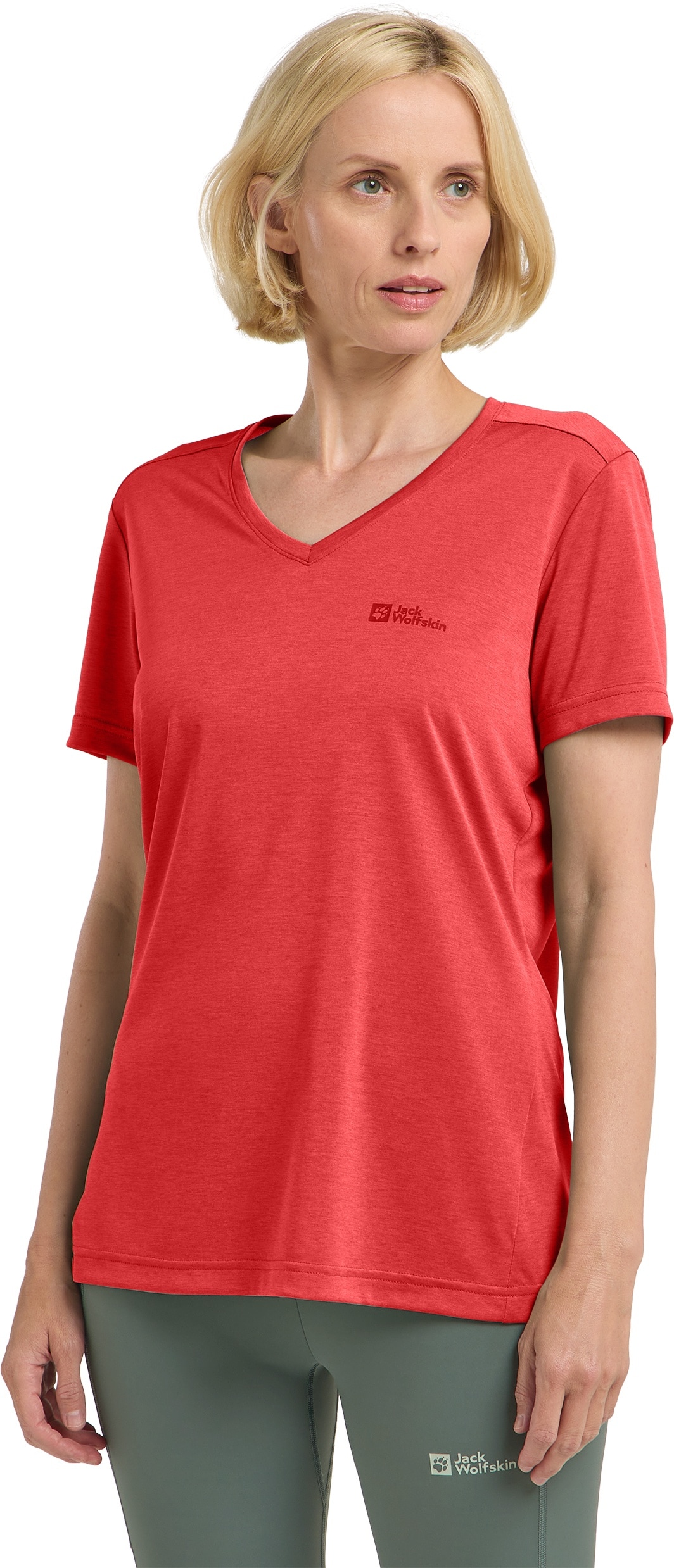 Jack Wolfskin V-Shirt »CROSSTRAIL T WOMEN« Jack Wolfskin V-Shirt »CROSSTRAIL T WOMEN« von Jack Wolfskin
