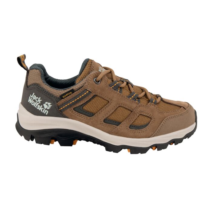 Jack Wolfskin Vojo Hike 3 Texapore Low Damen-Wanderschuh braun, 37.5 von Jack Wolfskin