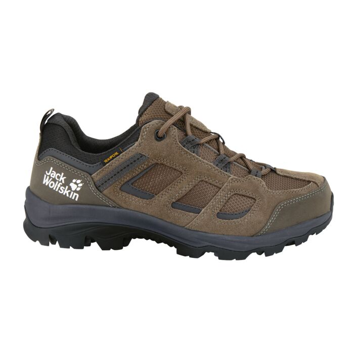 Jack Wolfskin Vojo Hike 3 Texapore Low Wanderschuh Herren braun, 42 von Jack Wolfskin