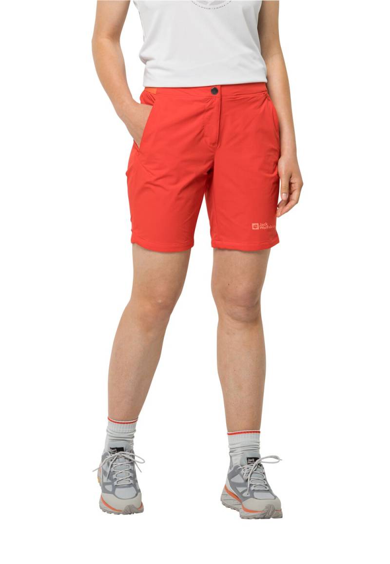 Jack Wolfskin Wanderhose Damen Hilltop Trail Shorts Women 46 tango orange tango orange von Jack Wolfskin