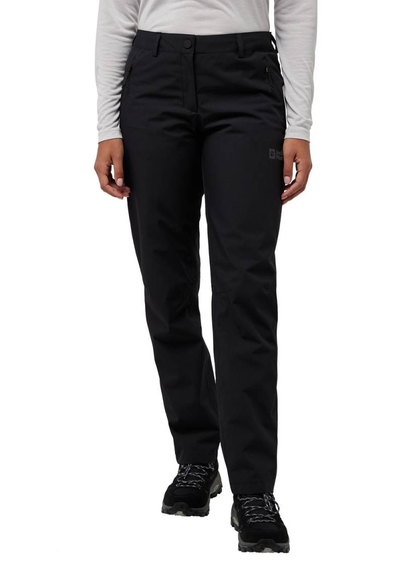 Jack Wolfskin Wanderhose Damen Parana Pants Women 34 R black black von Jack Wolfskin