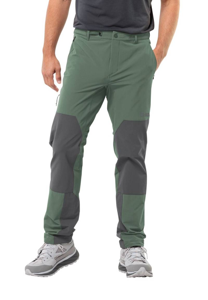 Jack Wolfskin Wanderhose Herren Andur Pants Men 46 hedge green Hedge Green von Jack Wolfskin