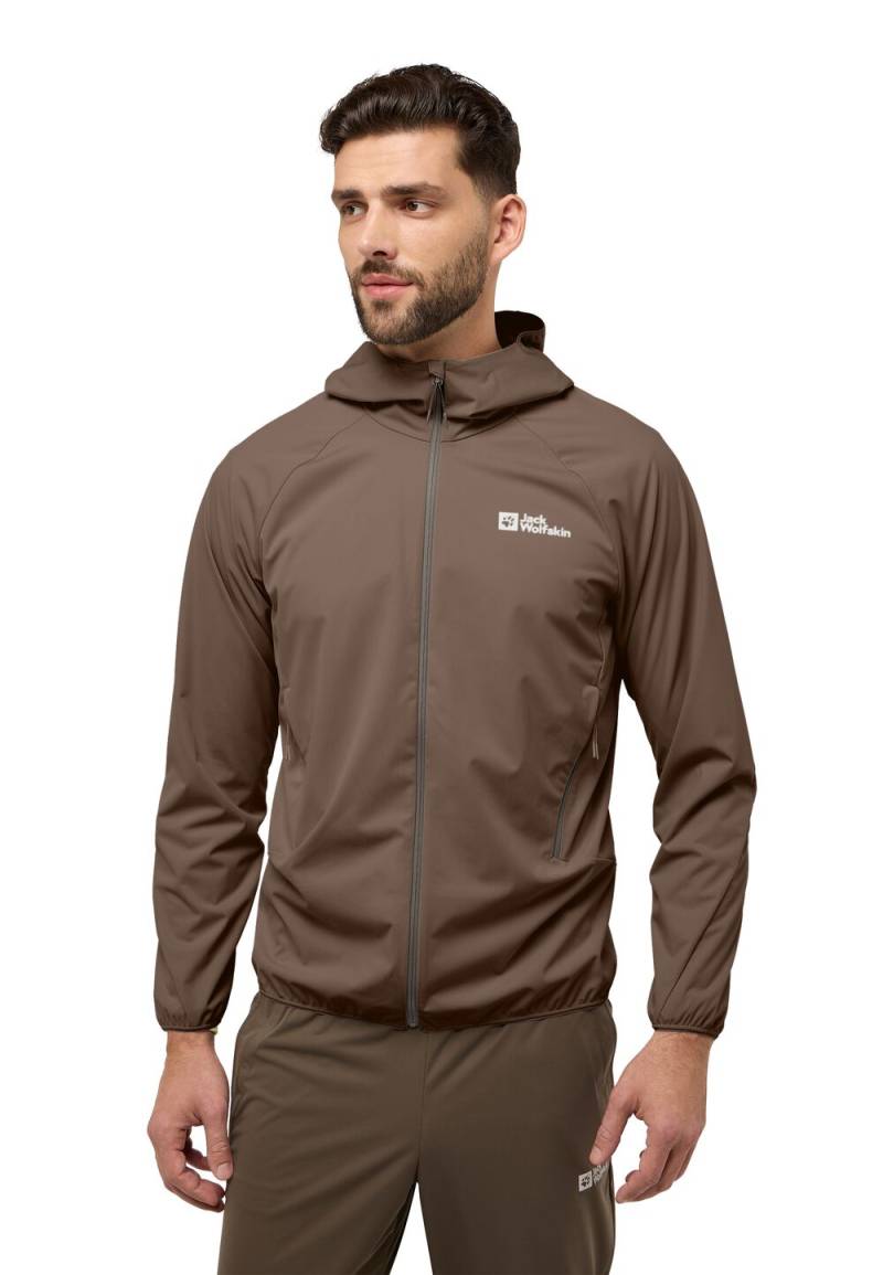 Jack Wolfskin Softshelljacke Herren Prelight Pro Jacket Men S cold coffee cold coffee von Jack Wolfskin