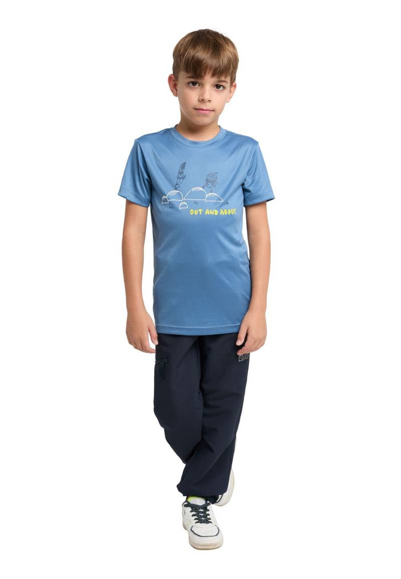 Jack Wolfskin Wanderhose Kinder Turbulence Pants Kids 116 blau night blue von Jack Wolfskin