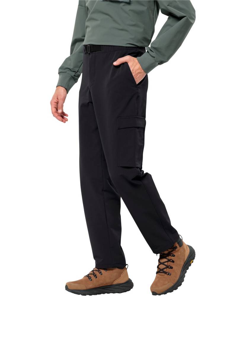 Jack Wolfskin Wanderhosen Herren Wandermood Pants Men 46 black black von Jack Wolfskin