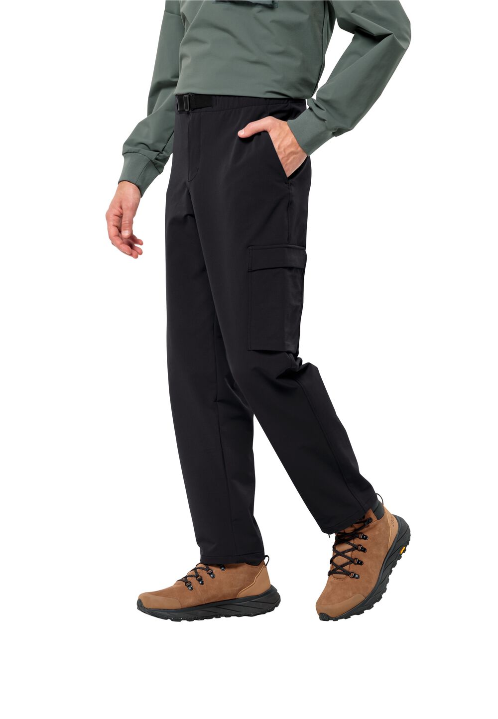 Jack Wolfskin Wanderhosen Herren Wandermood Pants Men 48 black black von Jack Wolfskin