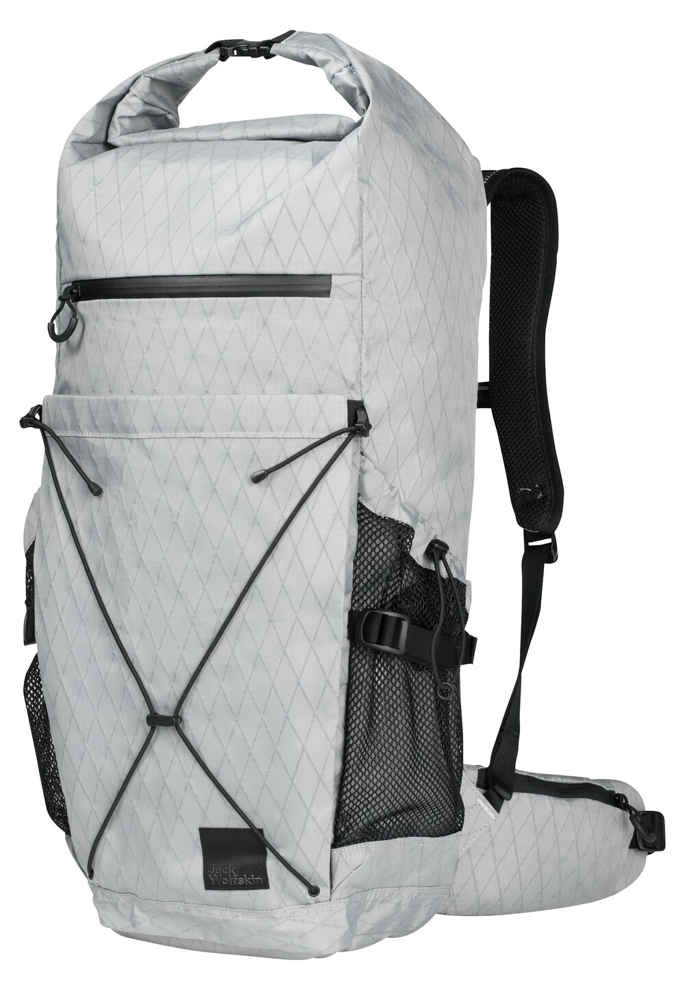 Jack Wolfskin Wanderrucksack Wandermood Rolltop 30 one size grau rainstorm von Jack Wolfskin