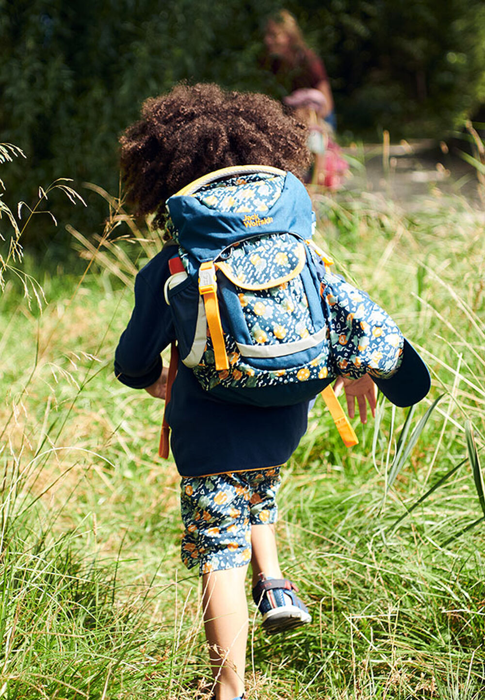 Jack Wolfskin Wanderrucksack für Kinder ab 2 Jahren Kids Explorer 16 one size sea all over sea all over von Jack Wolfskin