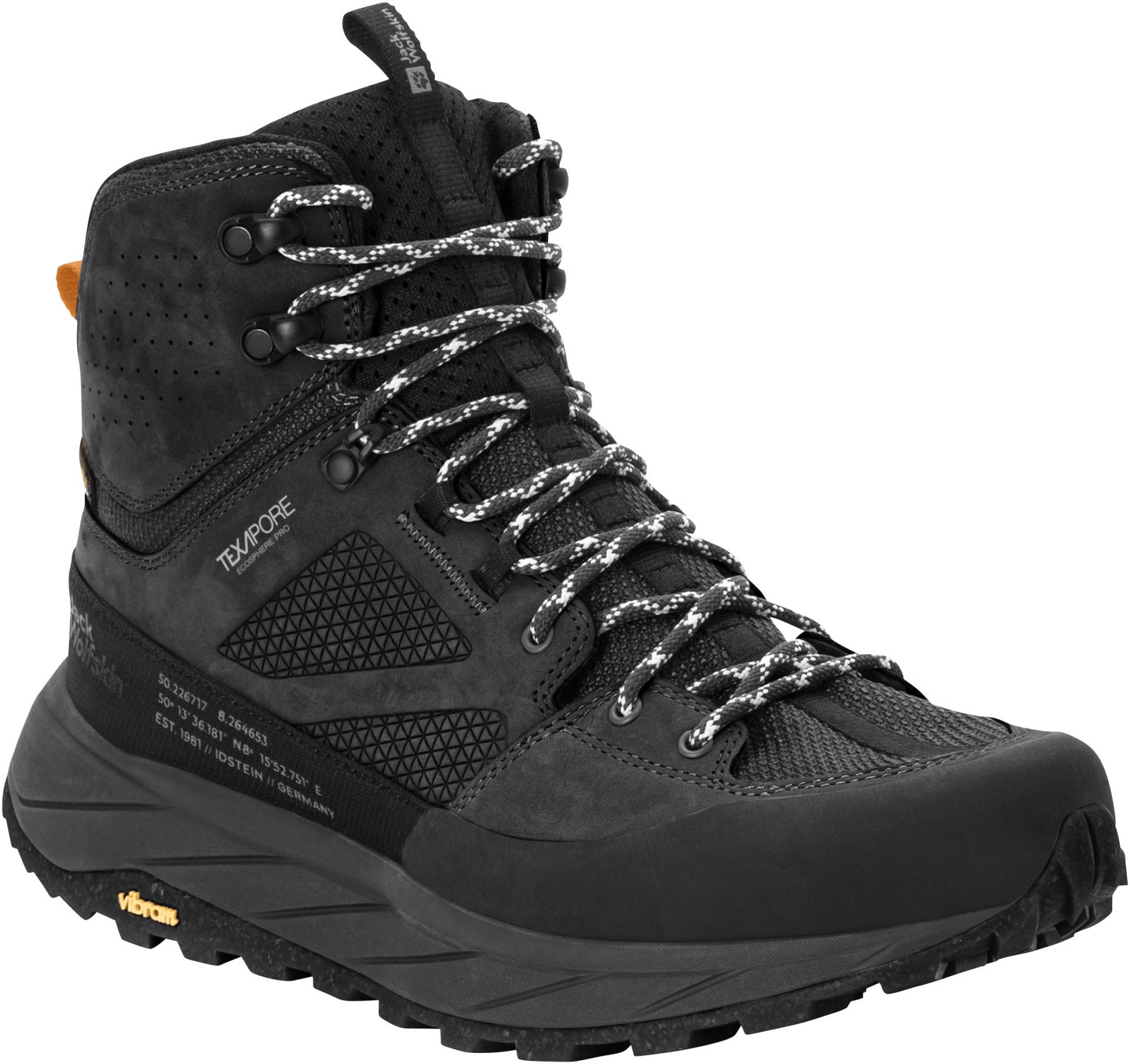 Jack Wolfskin Wanderschuh »TERRAQUEST TEXAPORE MID M«, wasserdicht von Jack Wolfskin