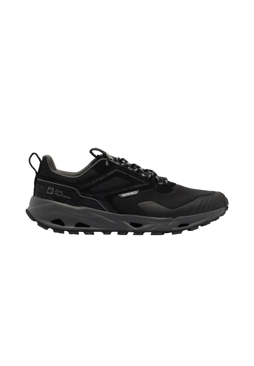 Jack Wolfskin Wanderschuhe Herren Prelight Texashield Low Men 47.5 black black von Jack Wolfskin