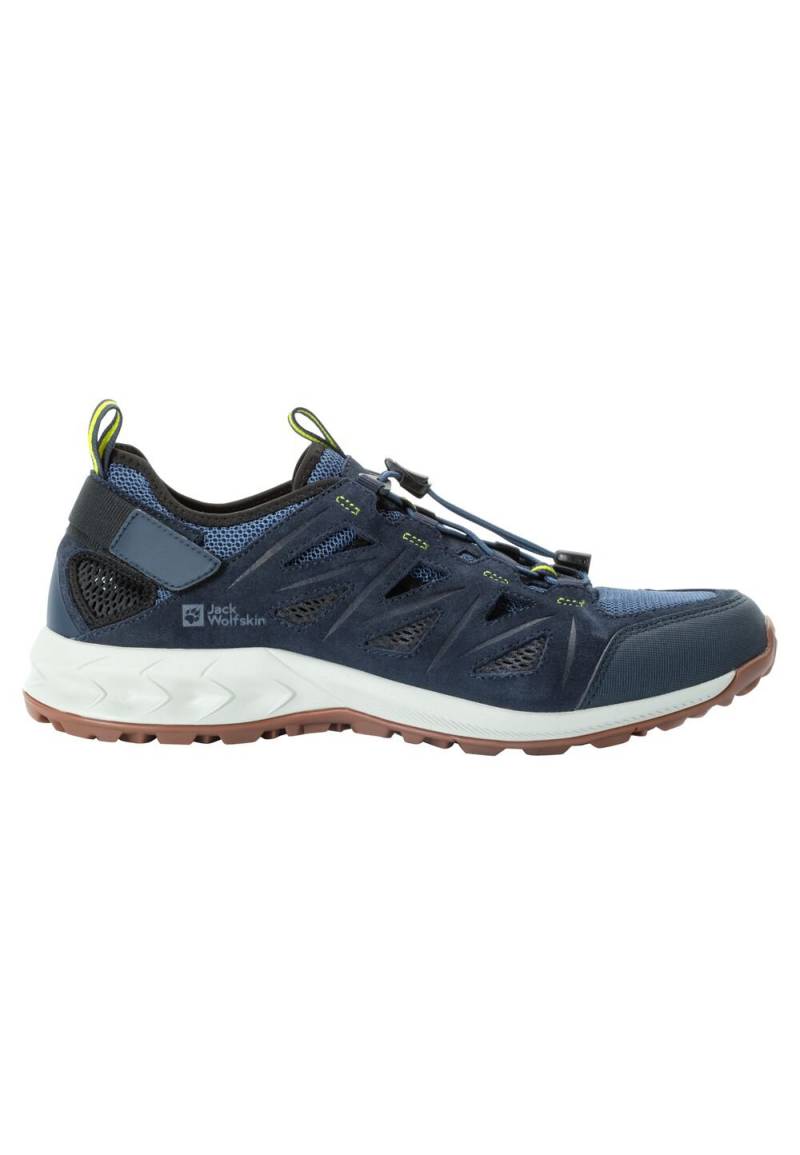 Jack Wolfskin Wanderschuhe Herren Woodland 2 Hybrid Low Men 40.5 blau night blue von Jack Wolfskin