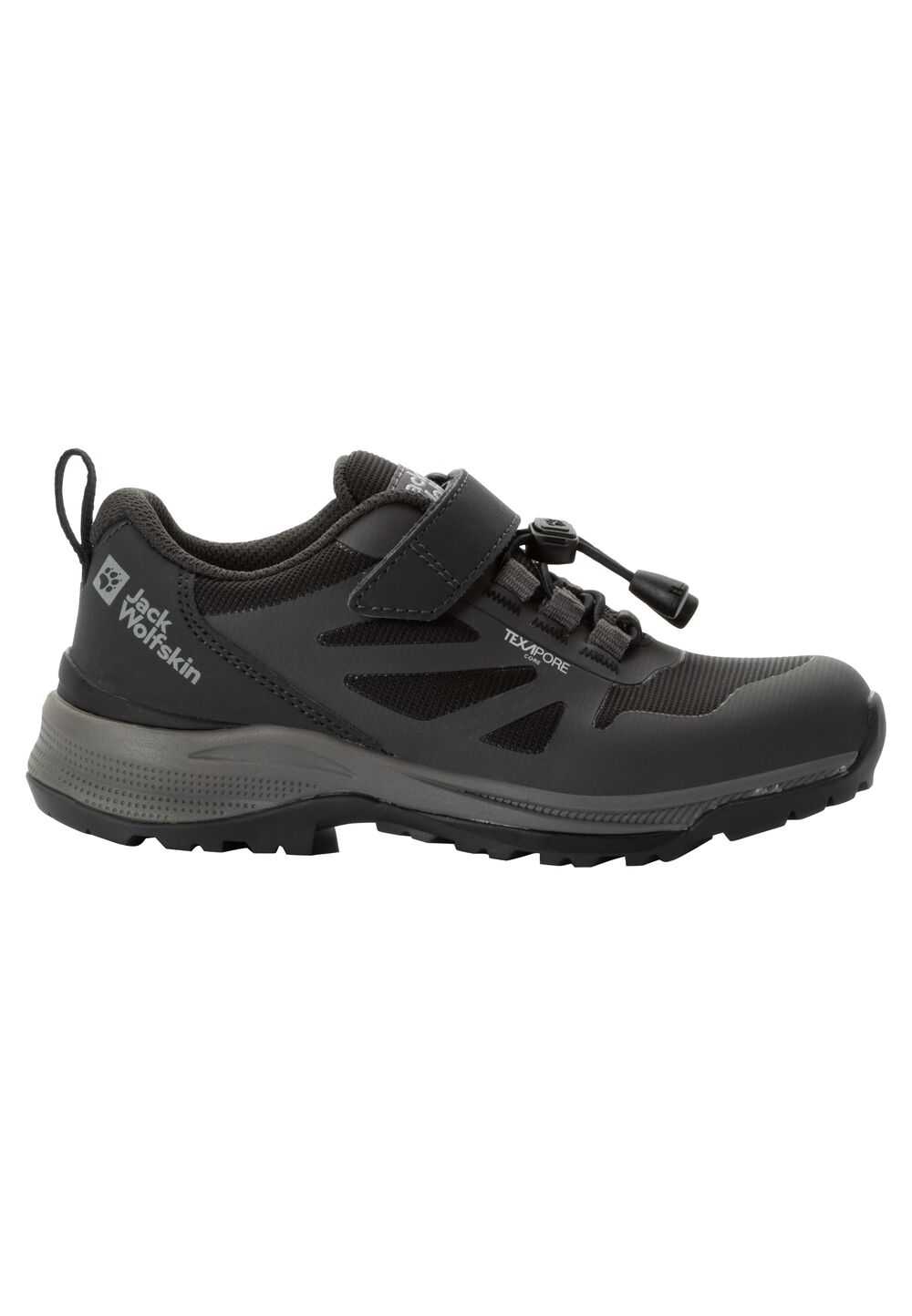 Jack Wolfskin Wasserdicht Outdoor Schuhe Kinder Villi Hiker Texapore Low Kids 32 schwarz black von Jack Wolfskin