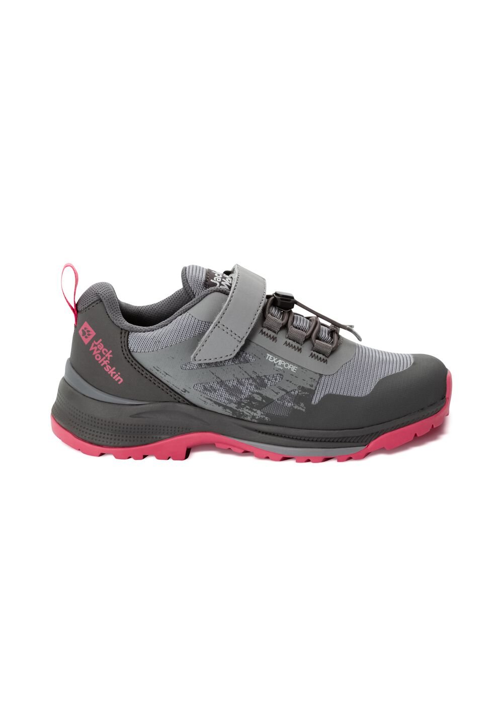 Jack Wolfskin Wasserdicht Outdoor Schuhe Kinder Villi Hiker Texapore Low Kids 32 soft pink soft pink von Jack Wolfskin