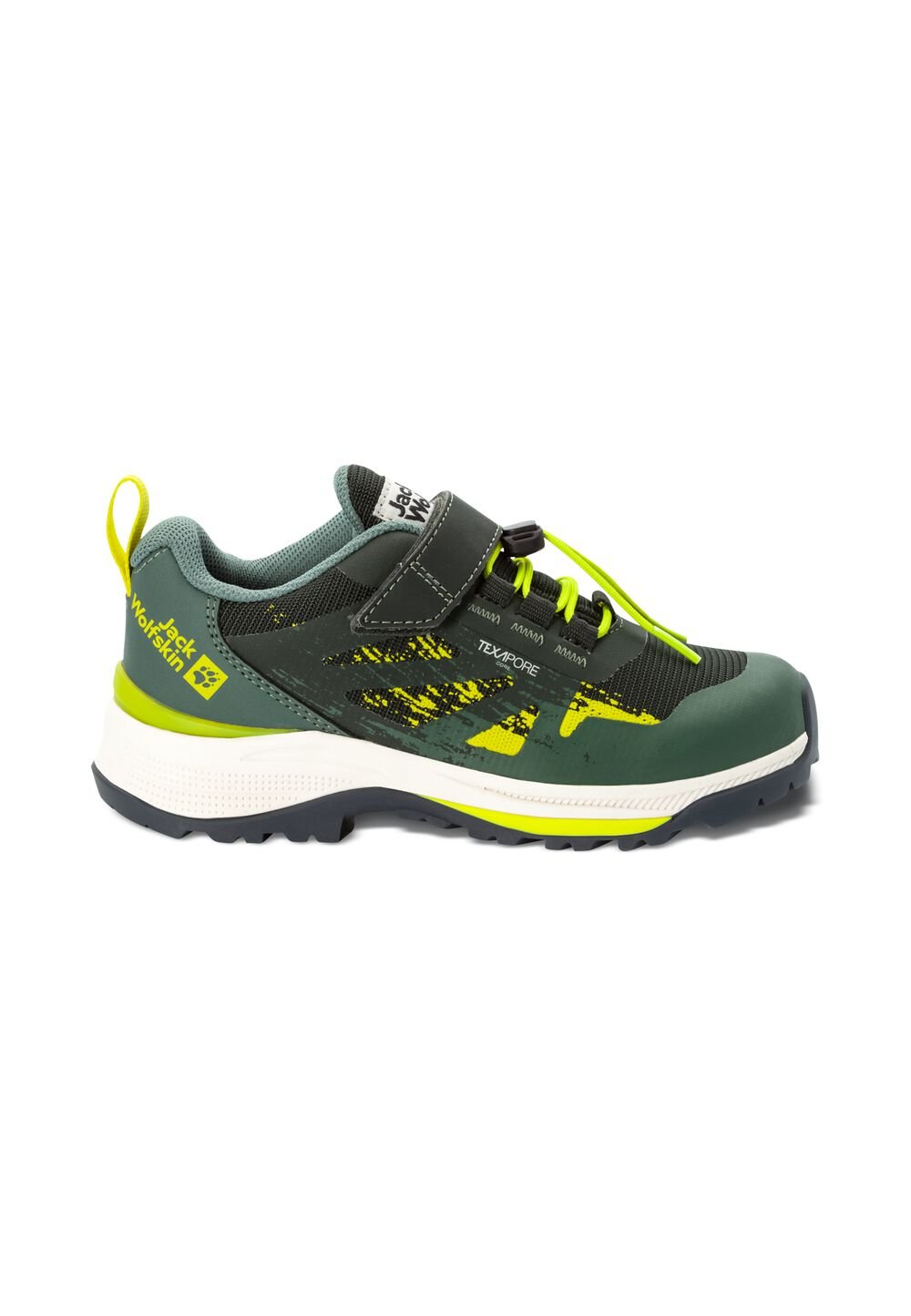 Jack Wolfskin Wasserdicht Outdoor Schuhe Kinder Villi Hiker Texapore Low Kids 34 slate green slate green von Jack Wolfskin