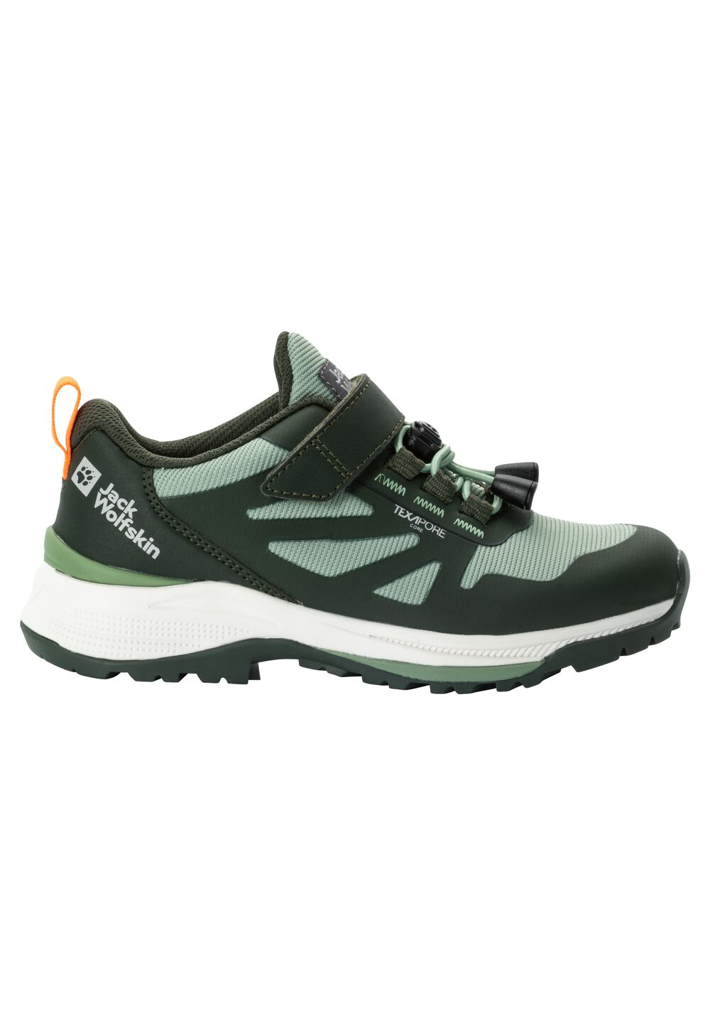 Jack Wolfskin Wasserdicht Outdoor Schuhe Kinder Villi Hiker Texapore Low Kids 34 mint leaf mint leaf von Jack Wolfskin