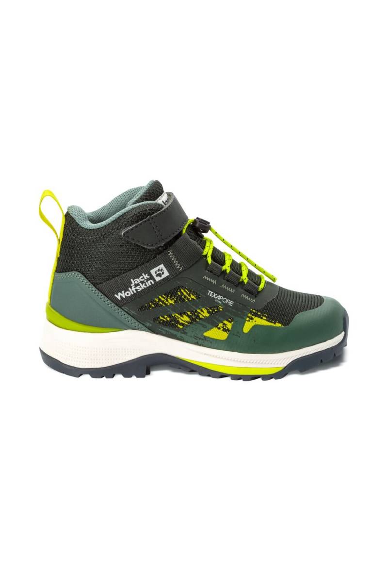 Jack Wolfskin Wasserdicht Outdoor Schuhe Kinder Villi Hiker Texapore Mid Kids 31 slate green slate green von Jack Wolfskin