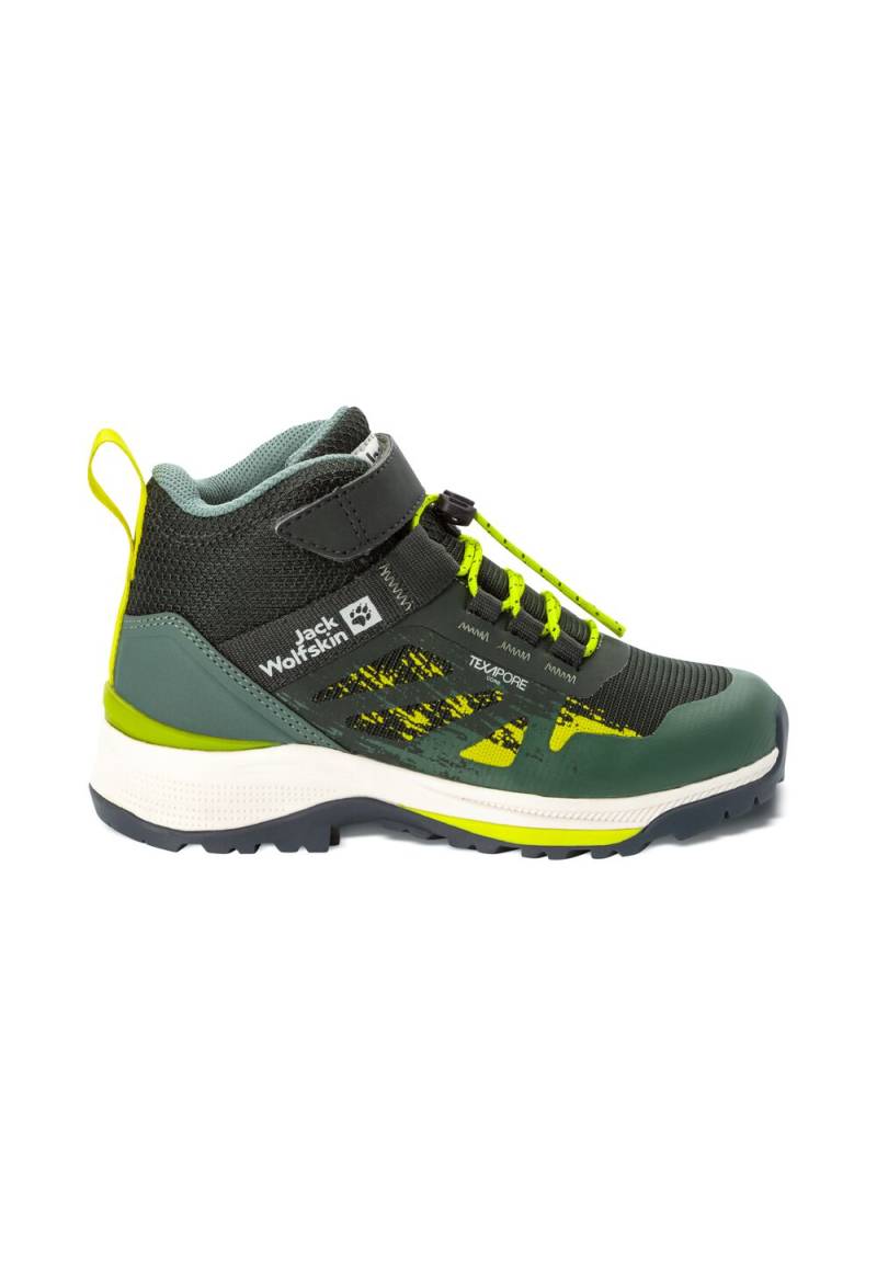 Jack Wolfskin Wasserdicht Outdoor Schuhe Kinder Villi Hiker Texapore Mid Kids 32 slate green slate green von Jack Wolfskin