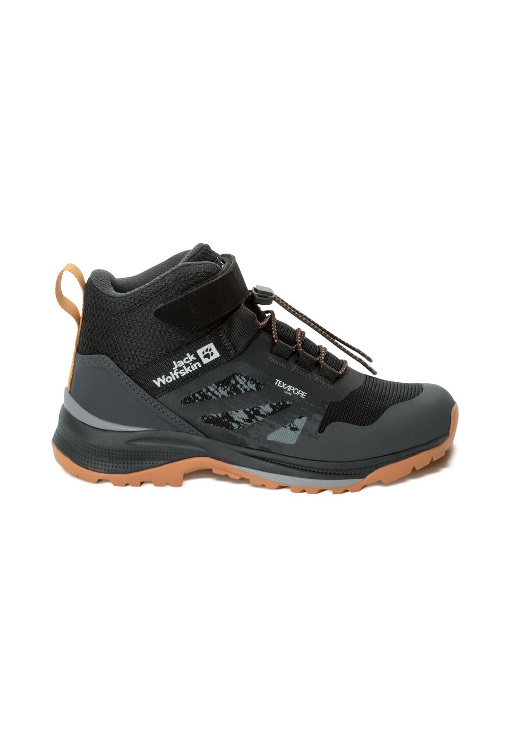 Jack Wolfskin Wasserdicht Outdoor Schuhe Kinder Villi Hiker Texapore Mid Kids 33 autumn leaves autumn leaves von Jack Wolfskin