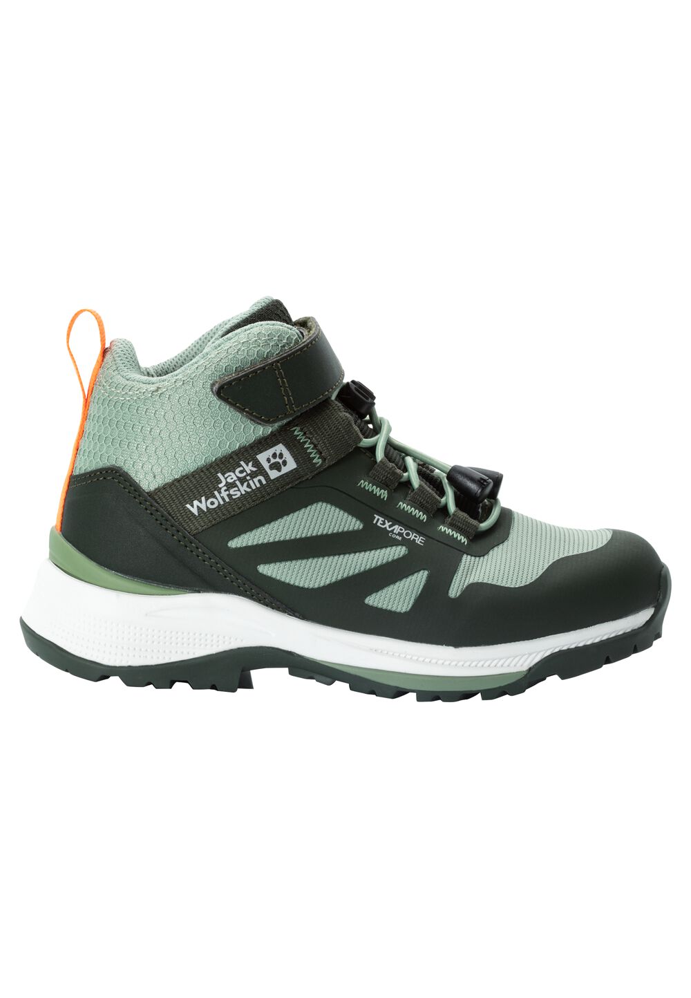 Jack Wolfskin Wasserdicht Outdoor Schuhe Kinder Villi Hiker Texapore Mid Kids 33 mint leaf mint leaf von Jack Wolfskin