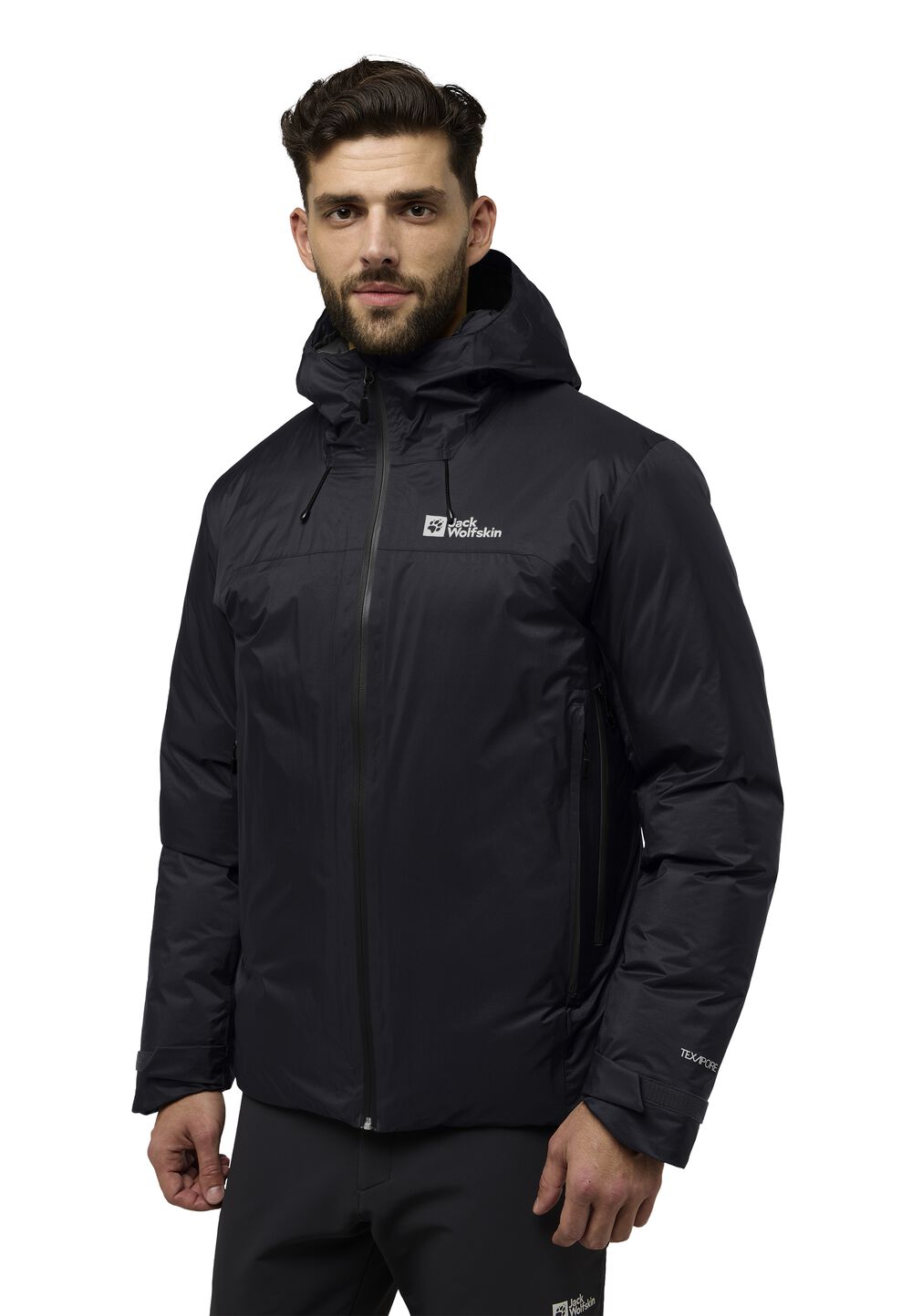 Jack Wolfskin Wasserdichte Daunenjacke Herren Cyrox 2L Down Jacket Men RDS 3XL black black von Jack Wolfskin