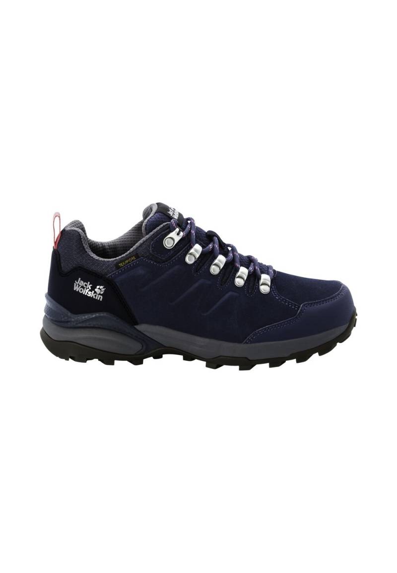 Jack Wolfskin Wasserdichte Wanderschuhe Damen Refugio Texapore Low Women 36 dark blue / grey Dark Blue / Grey von Jack Wolfskin