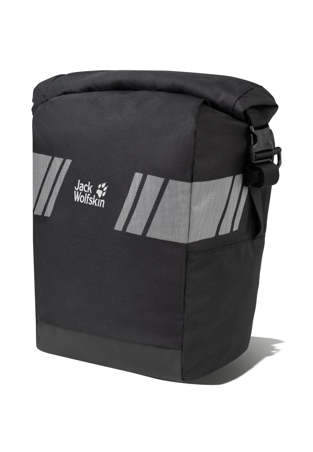 Jack Wolfskin Wasserdichte Gepäckträgertasche fürs Fahrrad Rack Bags one size schwarz flash black von Jack Wolfskin