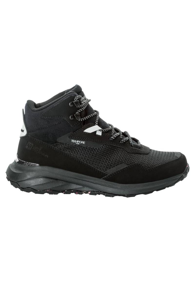 Jack Wolfskin Wasserdichte Outdoor Schuhe Damen Dromoventure Texapore Mid Women 43 phantom Phantom von Jack Wolfskin